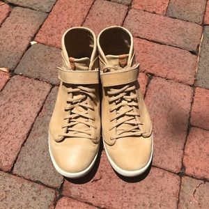 Teva Women’s Leather High-top Sneakers